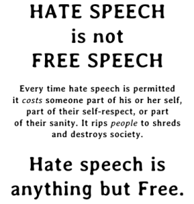 Hate-Speech-is-not-Free-Speech (1)